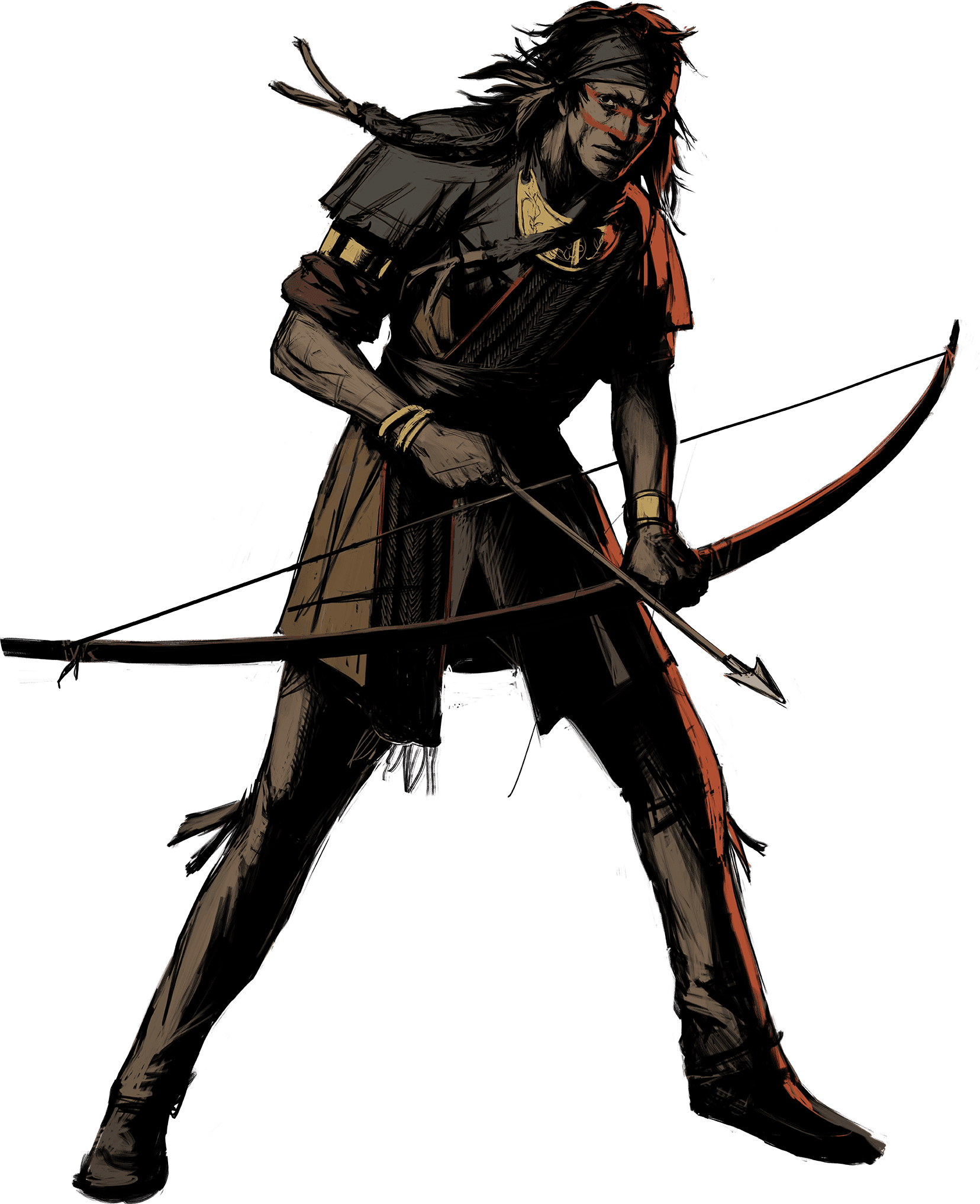 Protector character illustration